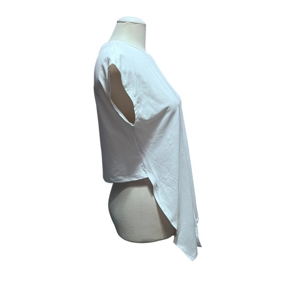 HALARA White Ruched Top - Picture 5 of 10